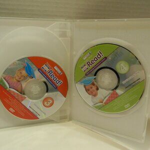 Your Baby Can Read! By Robert Titzer PhD Vol 3 and 4 DVDs Flap Book